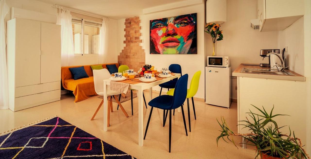 Penthouse Duplex In A 4 Floors Spanish House -8 Min To Center By Metro 瓦伦西亚 外观 照片