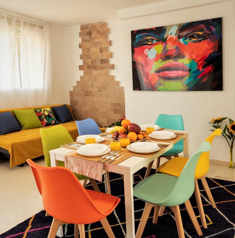 Penthouse Duplex In A 4 Floors Spanish House -8 Min To Center By Metro 瓦伦西亚 外观 照片