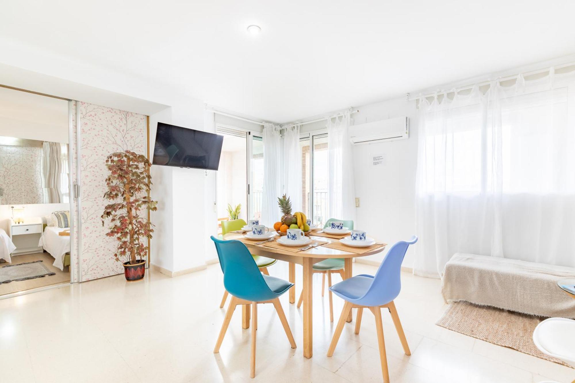 Penthouse Duplex In A 4 Floors Spanish House -8 Min To Center By Metro 瓦伦西亚 外观 照片